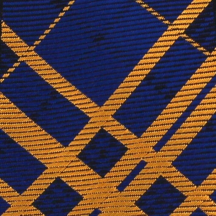 Corbata Estrecha Dibujo Geométrico Tricolor