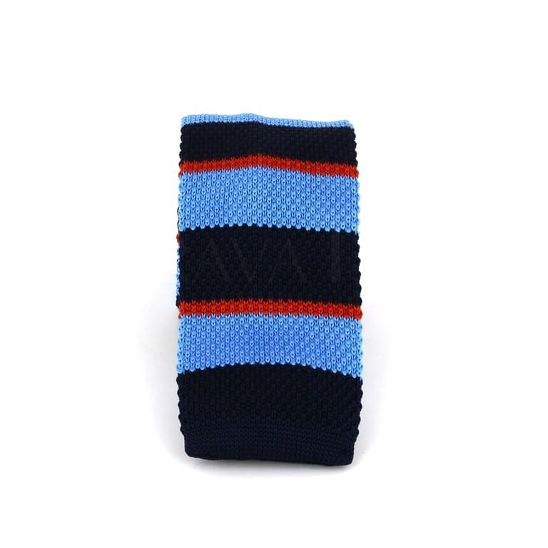 Corbata Punto Rayas Tricolor