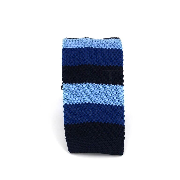 Corbata Punto Rayas Tricolor
