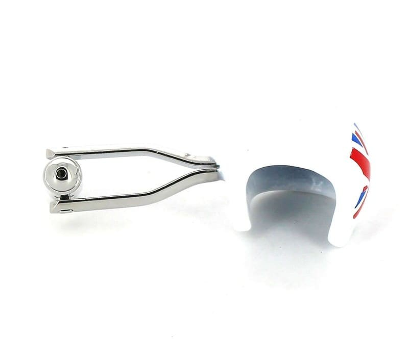 Gemelos Cascos Bandera Gran Bretaña
