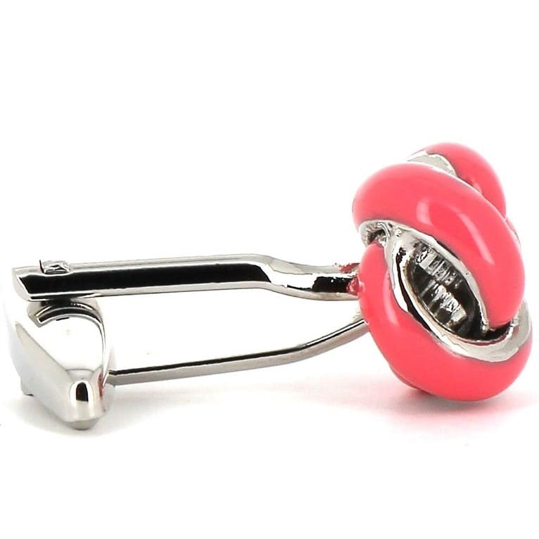 Gemelos Nudos Rosas Claros