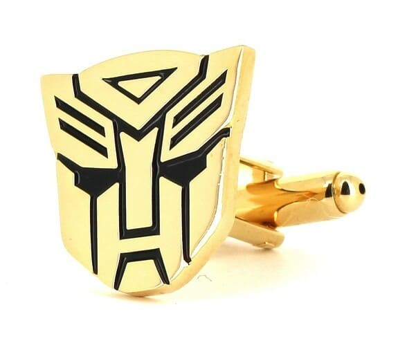 Gemelos Transformers Autobots Dorados