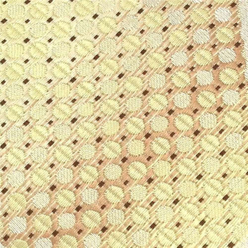 Corbata Estrecha Beige y Marrón
