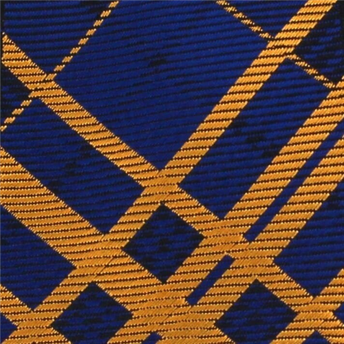 Corbata Estrecha Dibujo Geométrico Tricolor