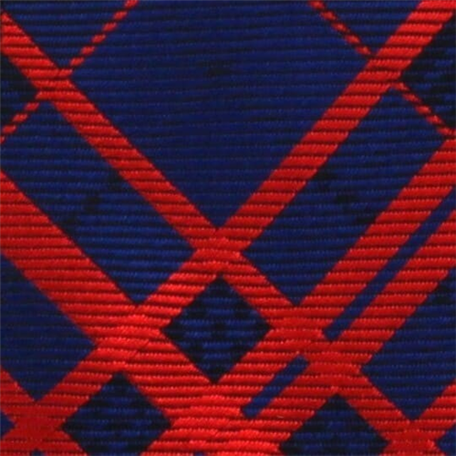 Corbata Estrecha Dibujo Geométrico Tricolor