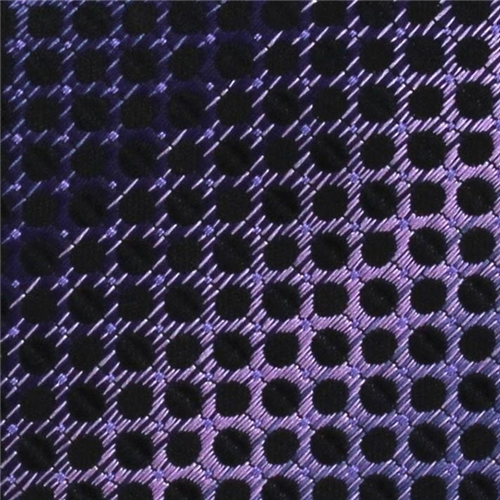 Corbata Estrecha Negra y Violeta