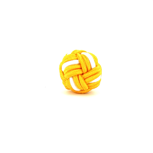 Gemelos Bola Grande Amarillo y Blanco