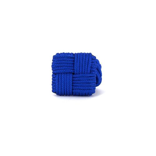 Gemelos Cuadrado Azul Marino