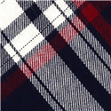 Corbata Estrecha de Cuadros Multicolor