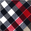 Corbata Estrecha de Cuadros Multicolor