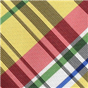 Corbata Estrecha de Cuadros Multicolor