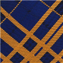 Corbata Estrecha Dibujo Geométrico Tricolor