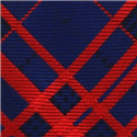 Corbata Estrecha Dibujo Geométrico Tricolor