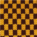 Corbata Punto Cuadros Dorada y Marrón
