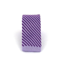 Corbata Punto Rayas Diag. Violeta y Lila