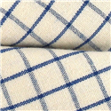 Pajarita Cuadros Blanca y Azul