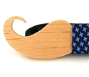 Pajarita Madera Bigote