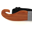 Pajarita Madera Bigote