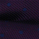 Pajarita Morada Lunares Azules