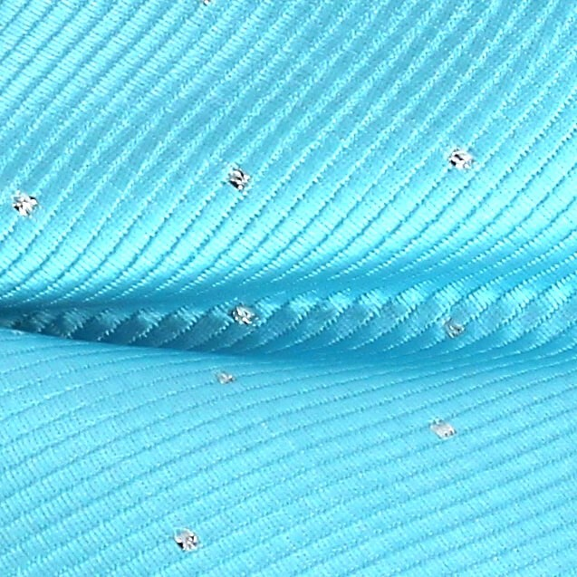 Pajarita Azul Agua Puntos Brillantes