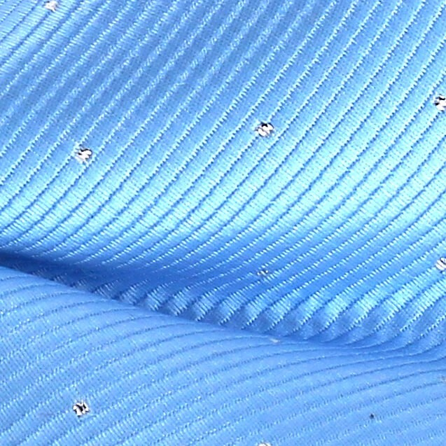 Pajarita Azul Celeste Puntos Brillantes