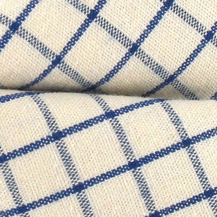Pajarita Cuadros Blanca y Azul