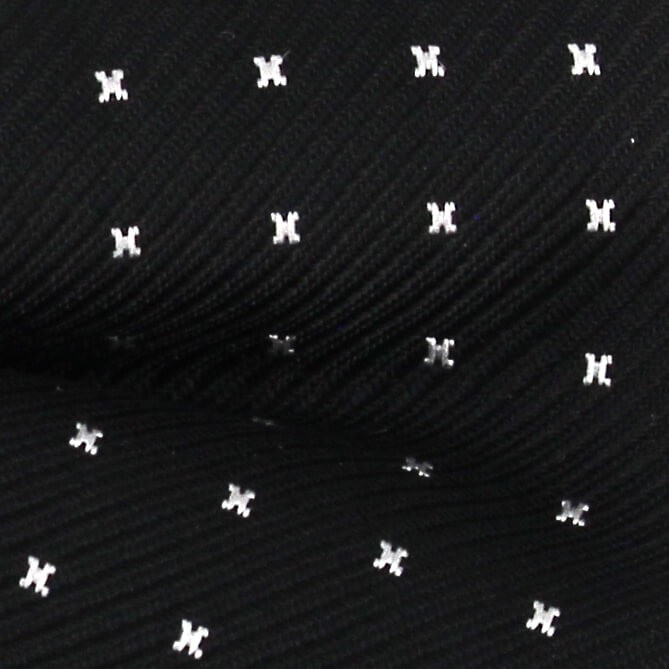 Pajarita Negra Estrellas Blancas