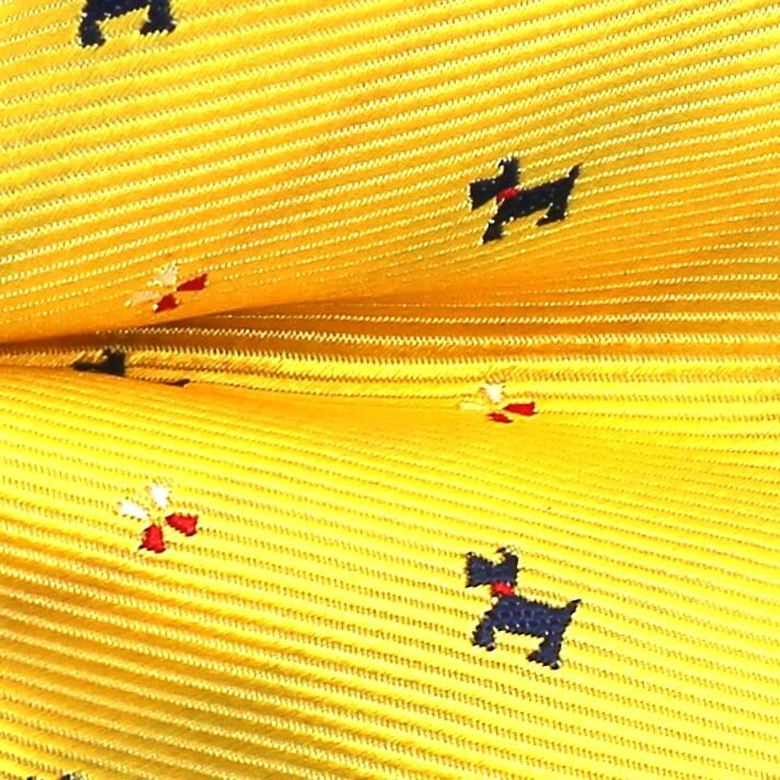 Pajarita Perros Amarilla