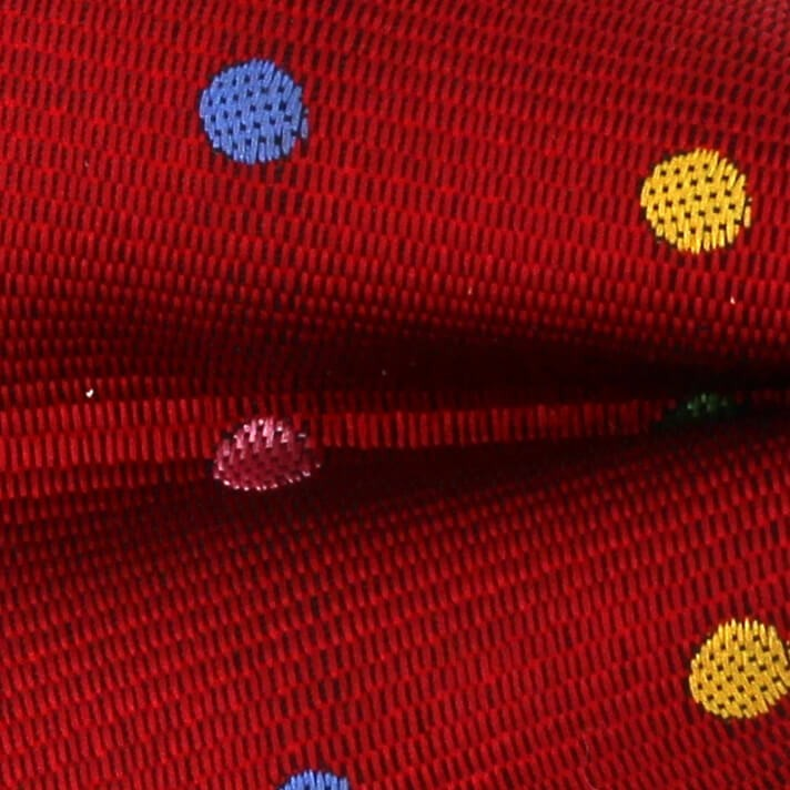 Pajarita Roja Lunares Multicolor