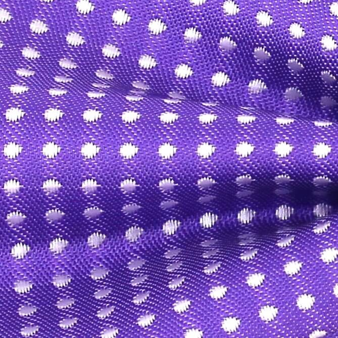 Pajarita Violeta Puntos Blancos