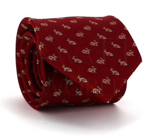 Cravatta Conigli Rossa