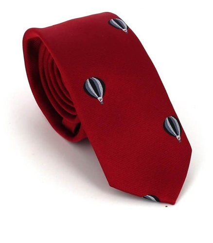 Cravatta Slim Balloon Rossa