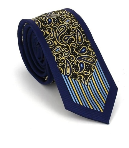 Cravatta Stretta Moderna Multicolore