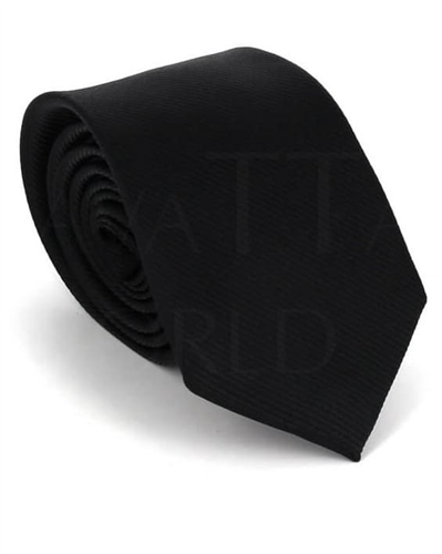 Cravatta Slim Nera