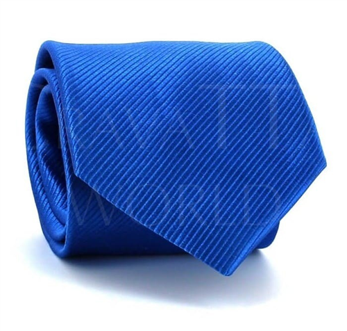 Cravatta liscia blu