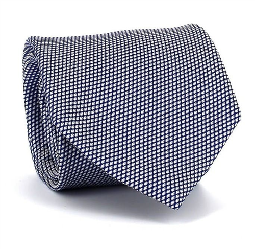 Cravatta Occhi di Pernice Blu Navy
