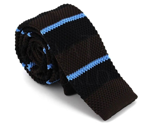 Cravatta a righe a pois tricolore