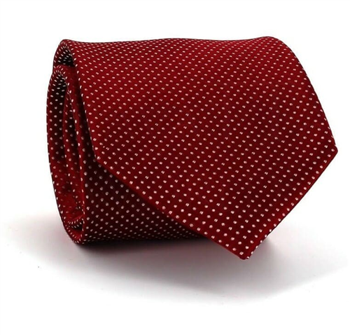 Cravatta a Pois Rossa