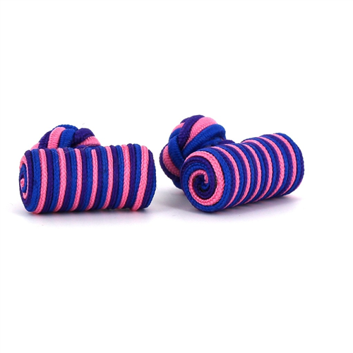 Gemelli a barile rosa, viola e blu