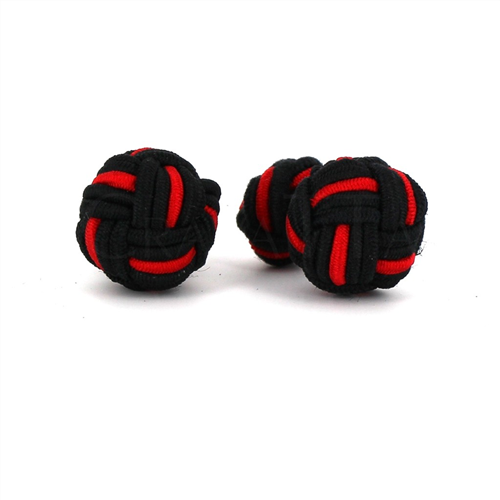 Gemelli Grande Sfera Nero e Rosso