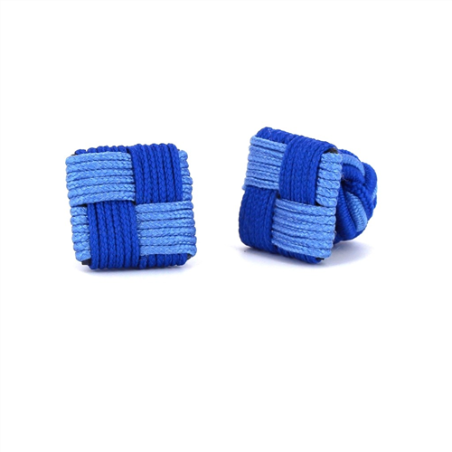 Gemelli Quadrati Blu Navy e Celeste