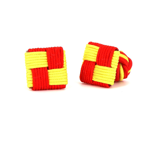 Gemelli Quadrati Rosso e Giallo