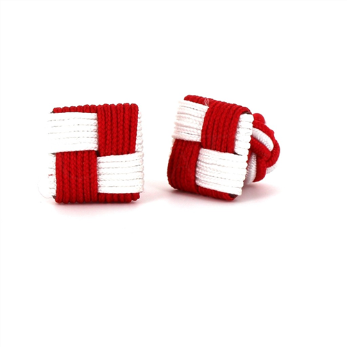 Gemelli Quadrati Rosso e Bianco