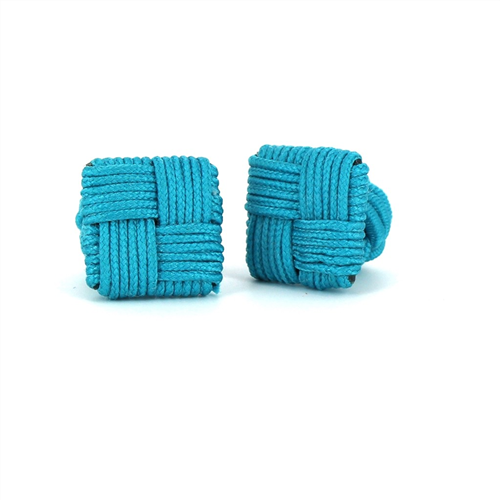 Gemelli Quadrati Turchese