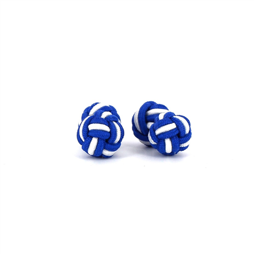 Gemelli Doppia Palla Blu Navy e Bianco