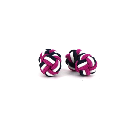 Gemelli Doppia Palla Fucsia, Nero e Bianco