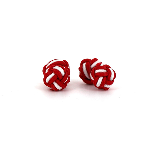 Gemelli a doppia palla rosso e bianco