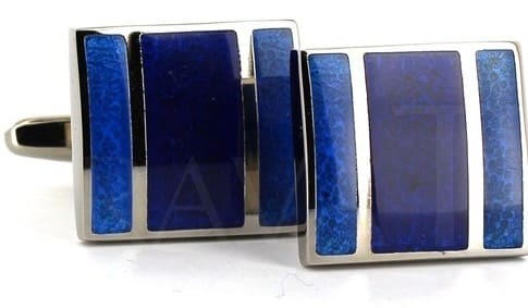 Gemelli smaltati blu I