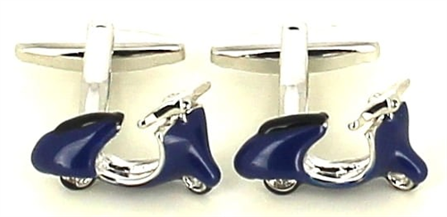 Gemelli Moto Scooter Vespa Blu Navy