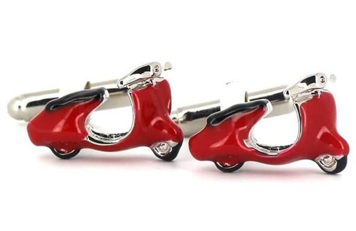 Gemelli Moto Scooter Vespa Rossa